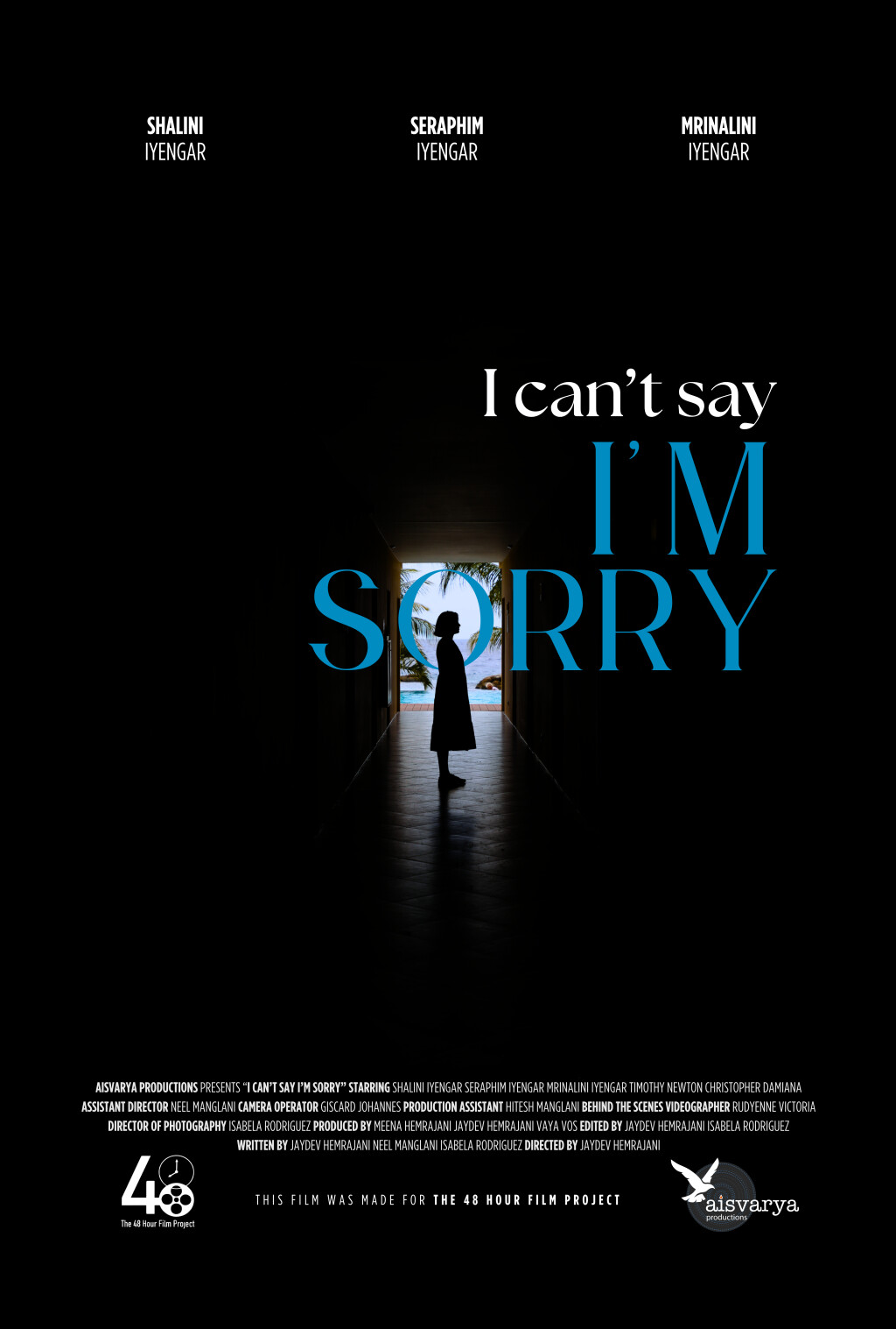 Filmposter for I Can't Say I'm Sorry